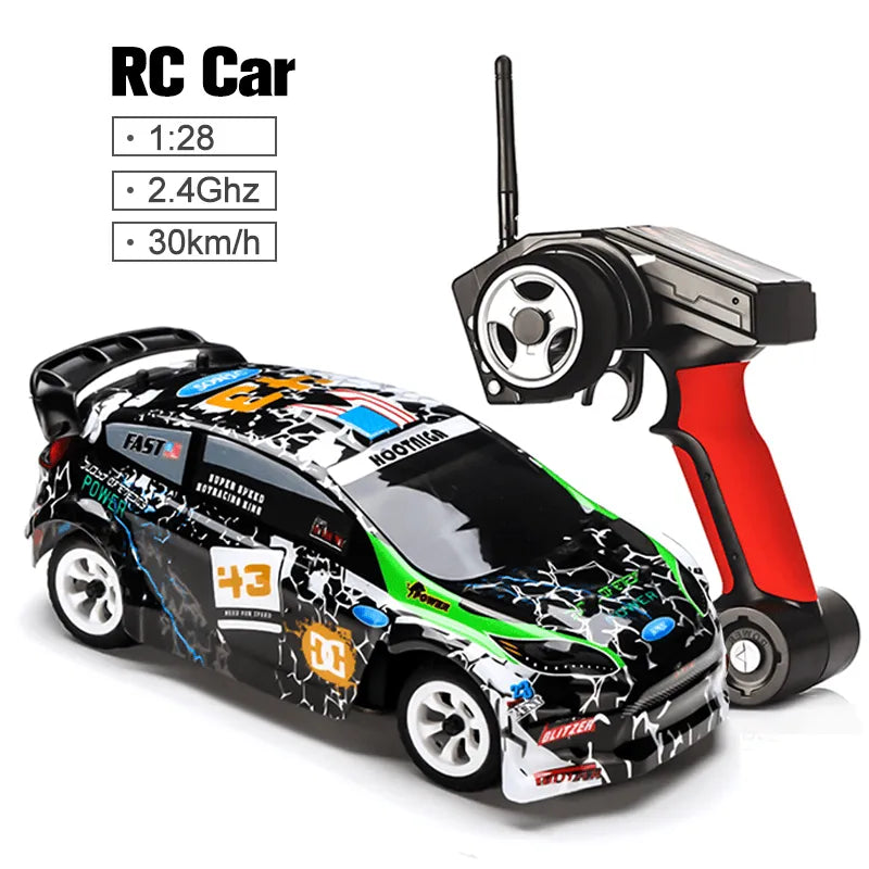 Wltoys K989 1/28 2.4G 4WD Alloy Chassis Brushed RC Car Vehicles RTR Model - Makerfire