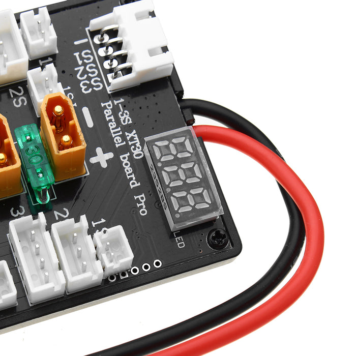 Upgraded XT30 Parallel Charging Board for 1S 2S 3S LiPo Batteries