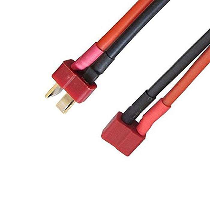 Makerfire 4pcs Tamiya Connector to Deans T Style Plug Cable