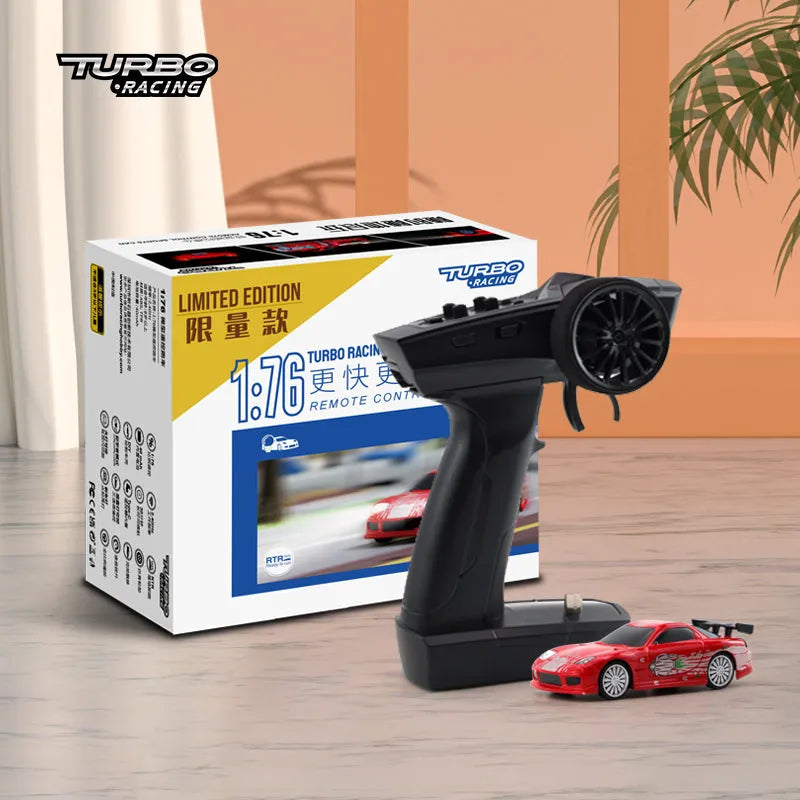 Turbo Racing 1:76 C71 Sport RC Car Limited Edition & Classic Edition With 3 Colors Mini Full Proportional RTR Kit Toy - Makerfire