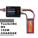 ToolkitRC M6 DC 150W 10A LCD 2-6S Lipo Battery Smart Balance Charger Discharger With Voltage Servo Checker Receiver Signal Tester Quick Charger Function