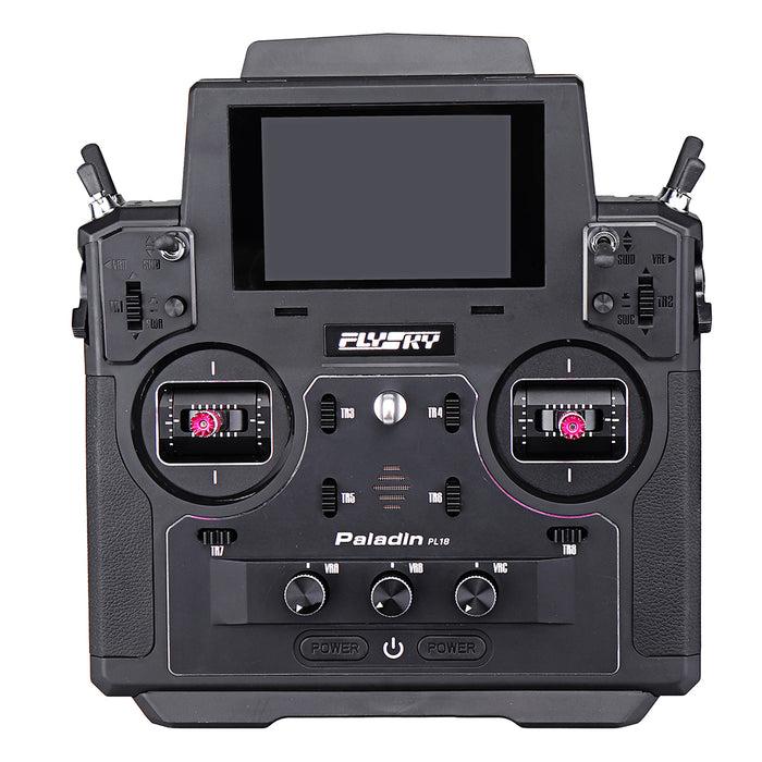 FLYSKY FS-PL18 Paladin 2.4G 18CH Radio Transmitter with FS-FTr10 Receiver HVGA 3.5 Inch TFT Touch Screen  Mode 2(Left Hand Throttle)