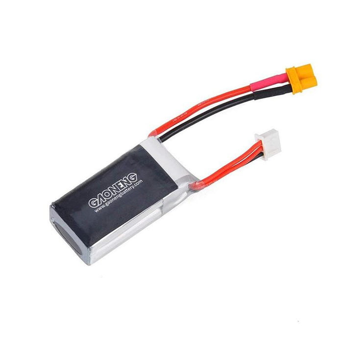 GNB 600mAh LiPo Battery Pack 2S 7.4V 50C XT30/JST Connector for FPV Racing Drone