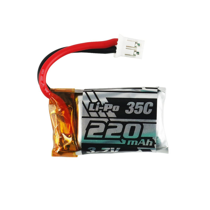 Makerfire 4pcs 1S 3.7V 220mAh LiPo Battery 35C with 6-in-1 Charger and Cable for RC Quadcopter Drone