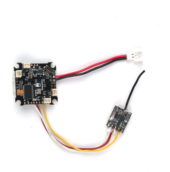 Makerfire Mini F3 FC Brushed Flight Controller with Betaflight OSD Molex 2-Pin 2.0 Connector Flysky RX2A Receiver For RC Drone