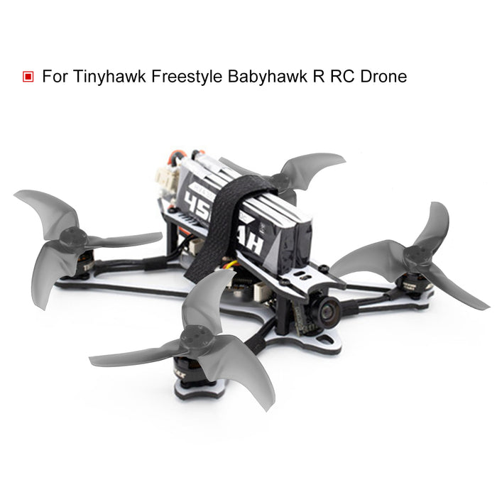 16pcs Emax AVAN Rush 2.5 Inch 3 Blade Propeller Tri-Blade Props for Tinyhawk Freestyle Babyhawk R RC Drone