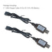 Crazepony 2pcs USB Charger Cable 1A for 2S 7.4V LiPo Battery RC Quadcopter FPV Drone