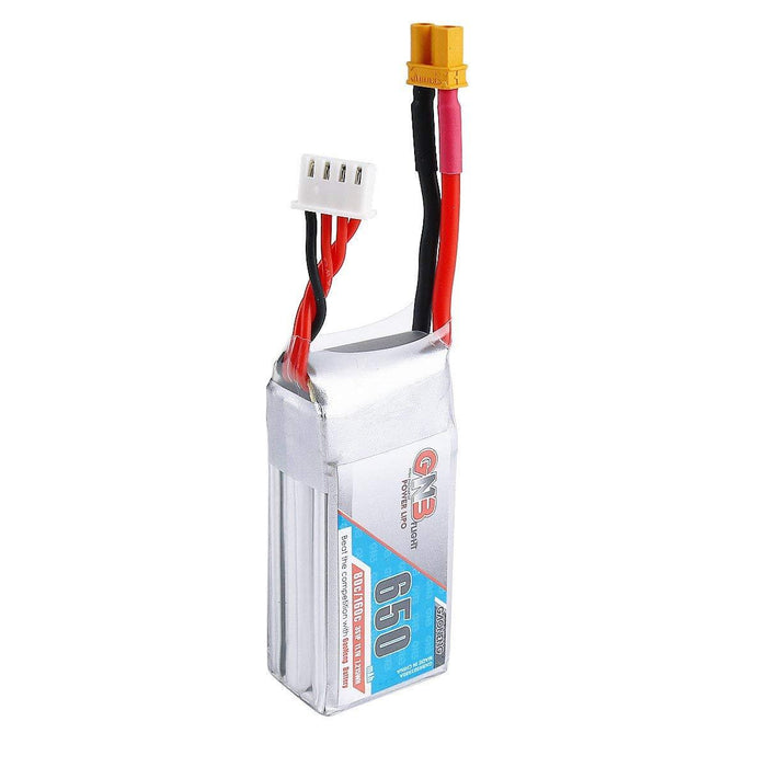 2PCS GNB 650mAh LiPo Battery 3S 11.1V 80C XT30 Plug Connector Rechargeable Battery