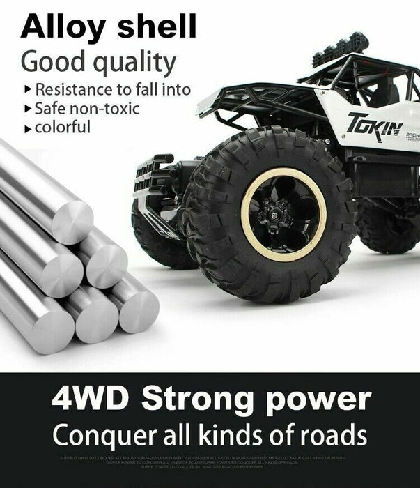 1:12 4WD Remote Control Buggy Crawler Car 2.4G RC Monster Truck Off-Road Vehicle