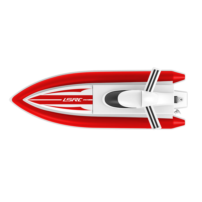 Barco de carreras con control remoto LSRC, barco de juguete con control remoto, velocidad de 15-20 km/h