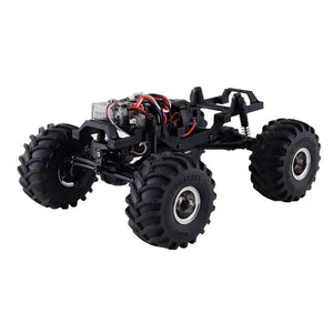 FMS Model 1:24 FCX24 Max Smasher RC Monster Truck RTR 4WD 2.4GHz Monster Truck With Huge Tires V2 Version - Makerfire