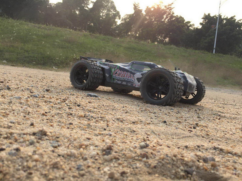 New VRX Racing RH818 COBRA 1/8 2.4G 4WD 60km/h Brushless Electric Monster Truck RC Car With Flysky Ground Transmitter RTR