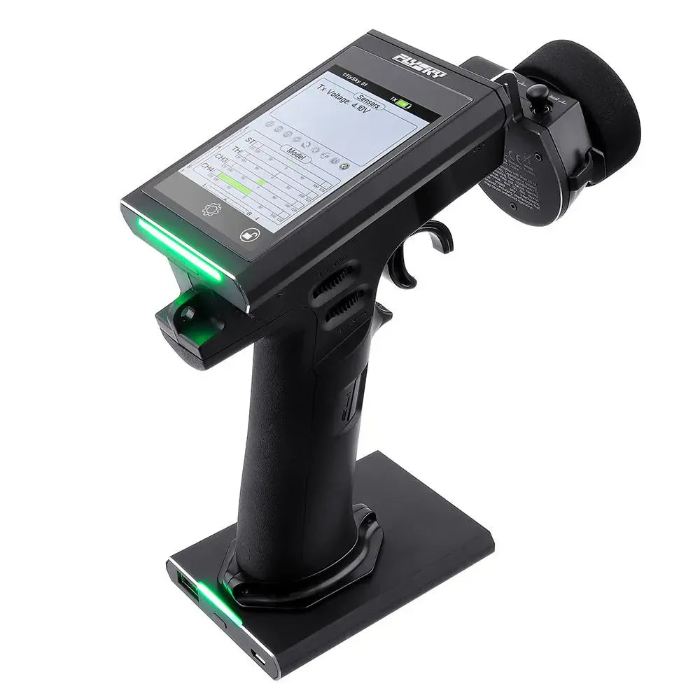 Flysky FS NB4 TR4 2.4G 4CH Noble Radio Transmitter w/ HVGA 3.5" TFT Color Screen for RC Car Boat Models - Makerfire