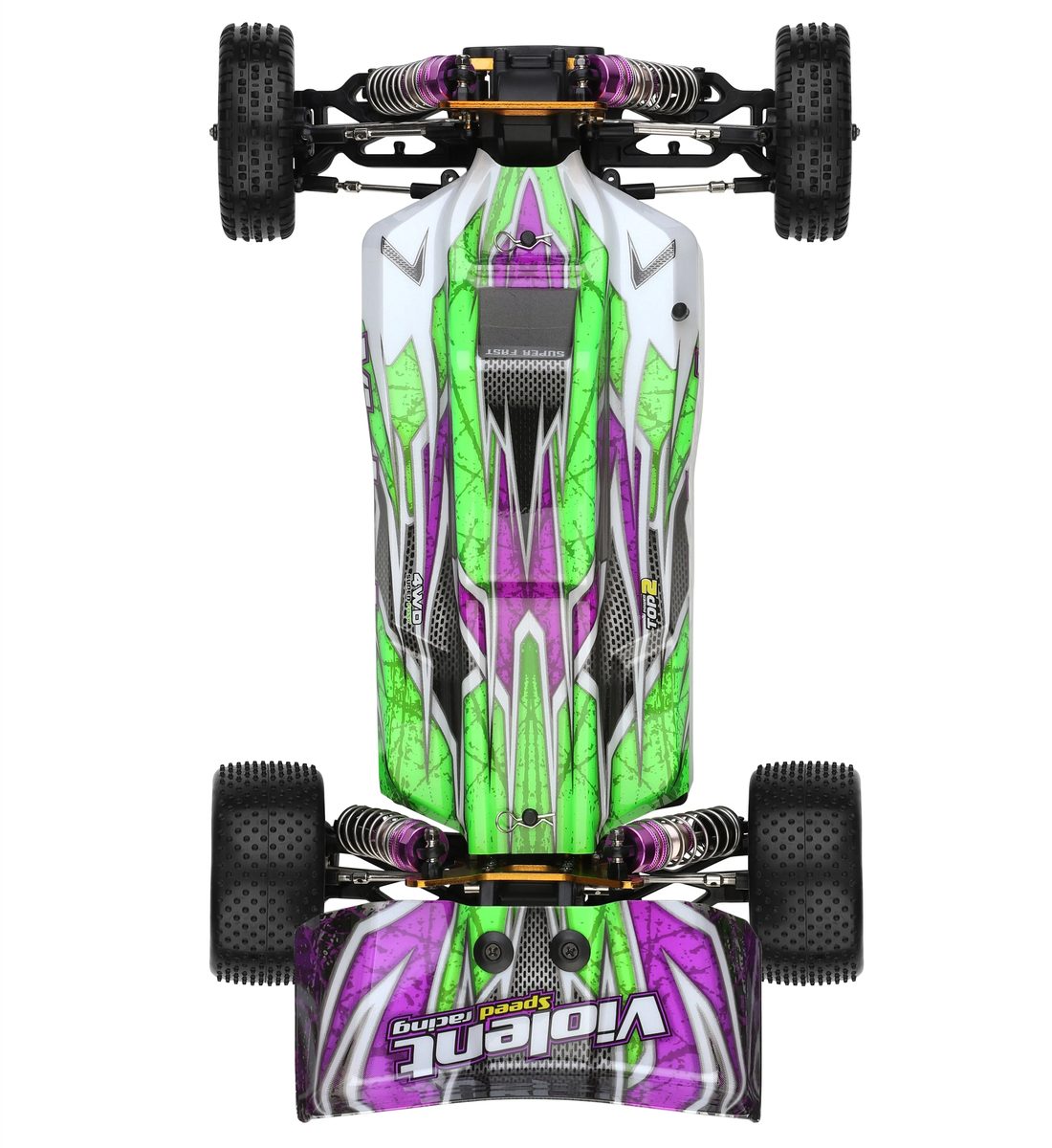 WLtoys XK 104002 RTR 1/10 2.4G 4WD 60km/h Brushless RC Car Climbing Truck - Makerfire
