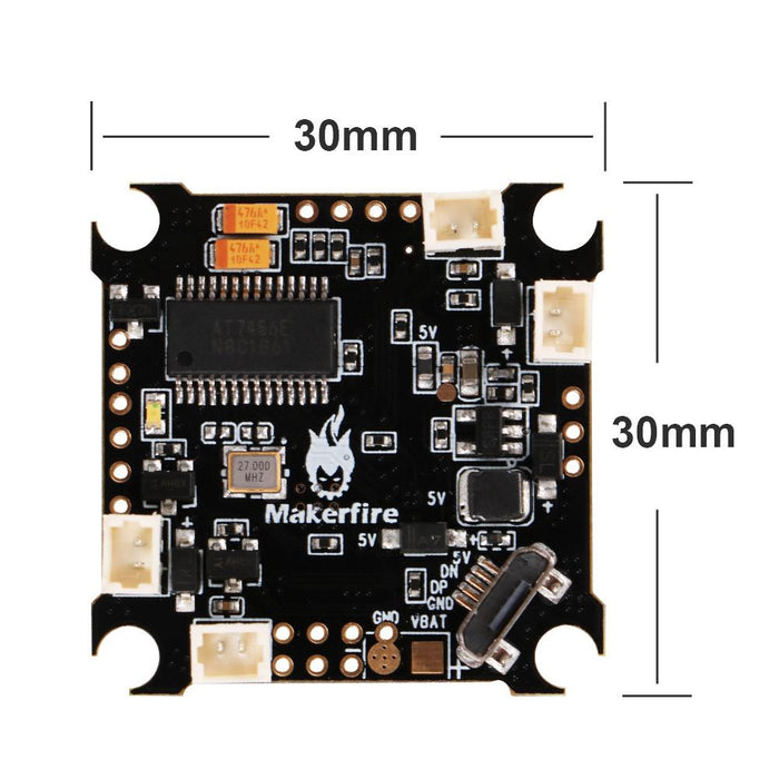Makerfire MiniF3 A07 Flight Controller with OSD Function PH2.0 Connector (w/o Receiver)