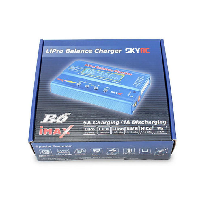 Original SkyRC IMAX B6 Digital RC DC Lipo Li-polímero Cargador de equilibrio de batería