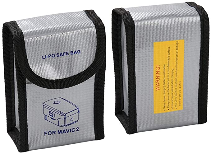 Bolsa de seguridad para batería Lipo Crazepony para DJI MAVIC 2 PRO y ZOOM, bolsa de almacenamiento protectora de seguridad para batería