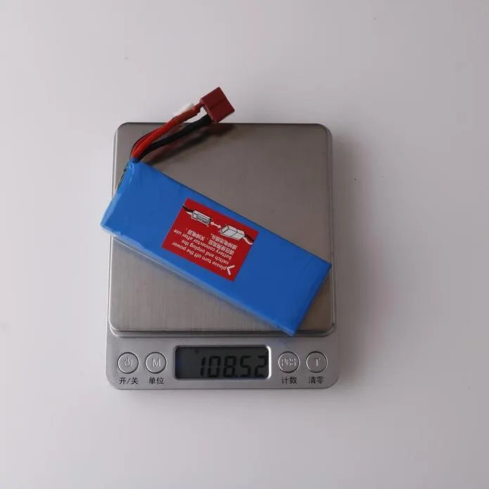 Wltoys 7.4V 2200mAh 20C 2S T Plug Lipo Battery for 124018 124019 144001 Rc Car - Makerfire