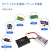 Battery Power Voltage Tester LED Battery Capacity Checker for 2-7S RC Lipo Battery, 4-7S NiCd, NiMH Black