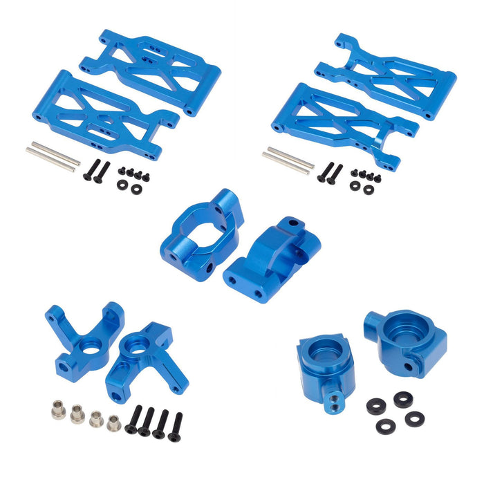 Wltoys 104001 Upgrade Parts Aluminum Metal 1/10 Buggy RC Car Accessories Arms Front Rear Axle C Seat Motor Gear
