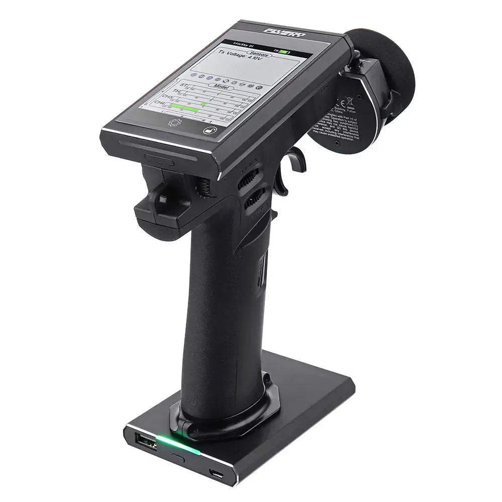 Flysky FS NB4 TR4 2.4G 4CH Noble Radio Transmitter w/ HVGA 3.5" TFT Color Screen for RC Car Boat Models - Makerfire