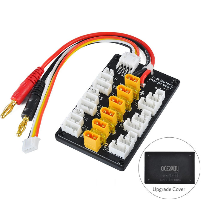 XT30 Parallel Charging Board for 2S 3S LiPo Batteries with XT30 JST Connector