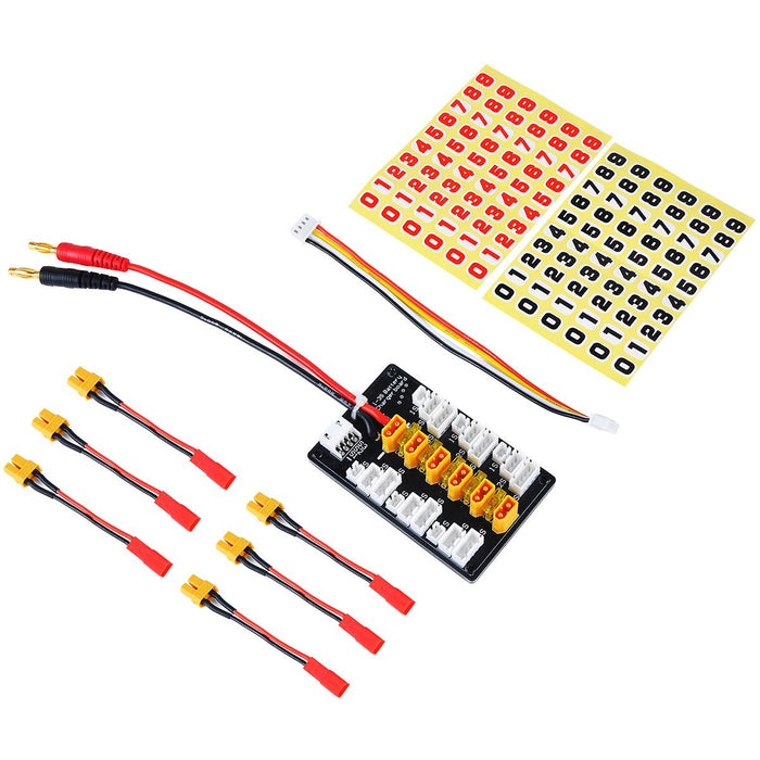 XT30 Parallel Charging Board for 2S 3S LiPo Batteries with XT30 JST Connector