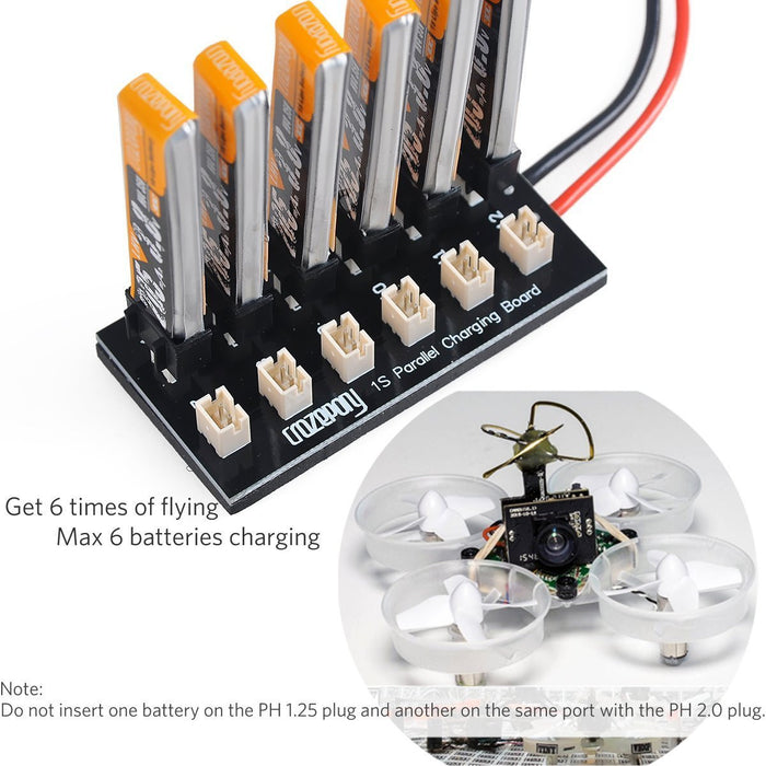 Crazepony 1S LiPo Battery Charging Board - Makerfire