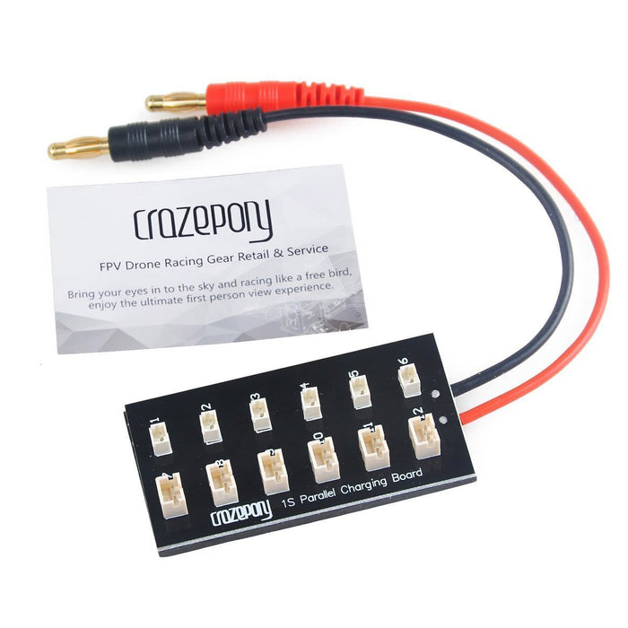 Crazepony 1S LiPo バッテリー充電ボード