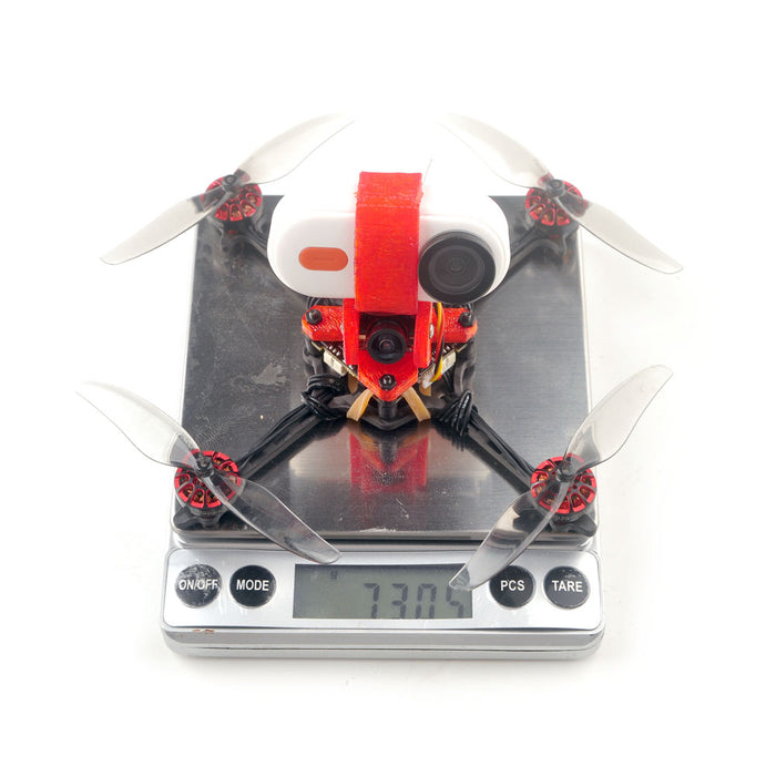 Happymodel Crux3 1S ELRS Toothpick Compatible with CaddxFPV Peanut and Insta360 GO2