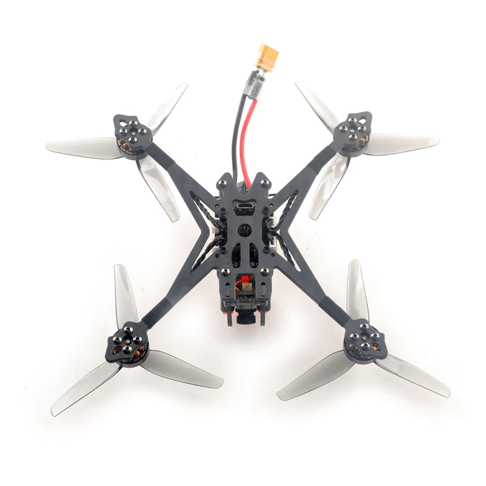 Happymodel Crux35 V2 3.5 Inch 4S Analog Freestyle Racing Drone w/ Caddx Ant Camera CrazyF411 ELRS Flight Controller - Makerfire