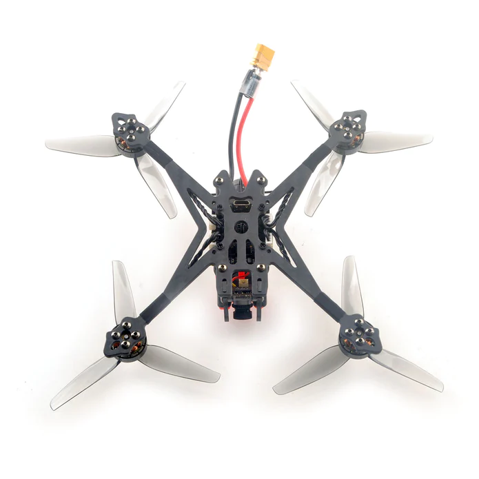 Happymodel Crux35 V2 3.5 Inch 4S Analog Freestyle Racing Drone w/ Caddx Ant Camera CrazyF411 ELRS Flight Controller