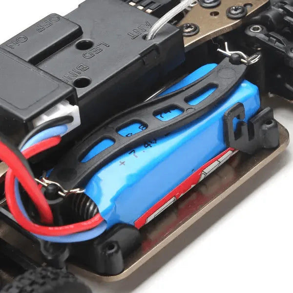 Wltoys K989 1/28 2.4G 4WD Alloy Chassis Brushed RC Car Vehicles RTR Model - Makerfire