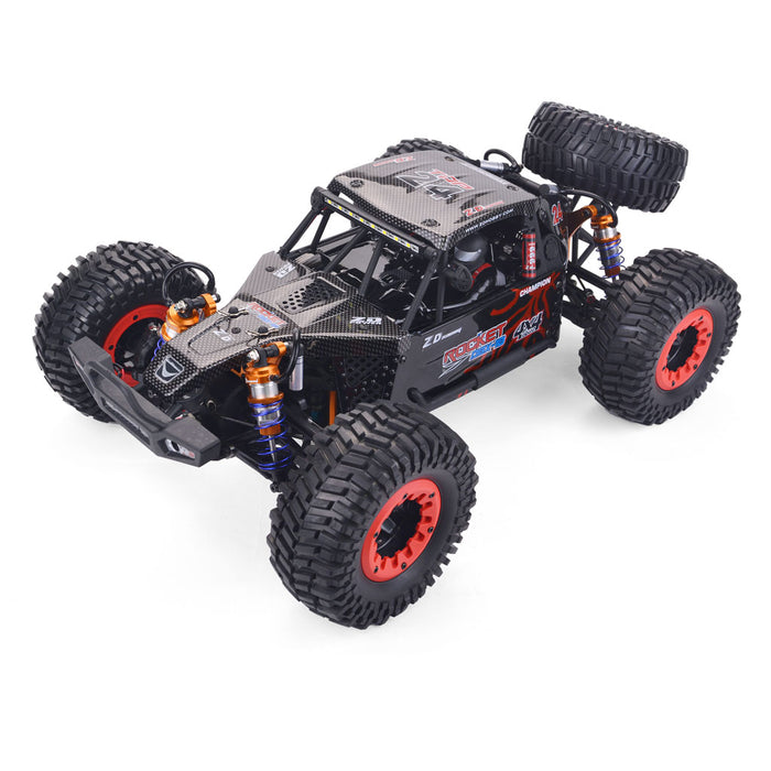 ZD Racing DBX-10 2.4G 1/10 4WD 80km/h Desert Truck Off Road Brushless RC Car - Red with Spare Tire - Makerfire
