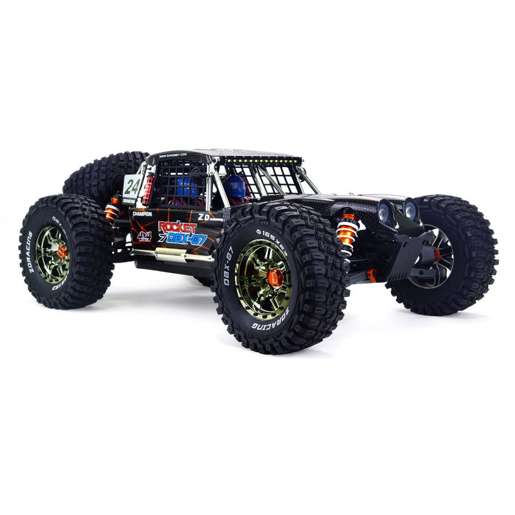 ZD Racing DBX-07 1/7 Brushless SCALE 80km/h KIT(Without electric parts) 4WD Desert Buggy - Makerfire