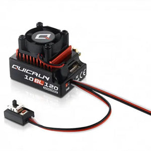 SURPASS Rocket 540 V3 4.5T Motor Sensor Brushless w/ Hobbywing QUICRUN 10BL120 120A ESC Combo for WLtoys 184016 1/10 1/12 Racing Car - Makerfire