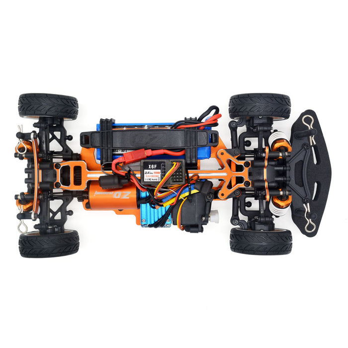ZD Racing 1/16 Scale 2.4GHz 4WD EX-16 40km/h Brushless RTR Two in One ESC Receiver Integrated EX16-02