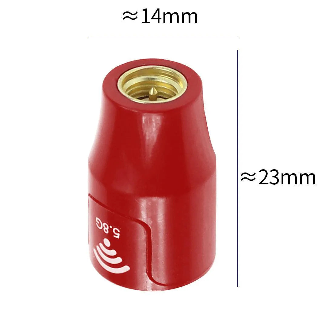 Lollipop 4 2.6dBi 5.8G Omni RHCP SMA FPV Stubby Antenna(Pack of 2) - Makerfire