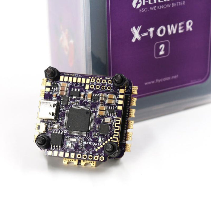 FLYCOLOR X-Tower 2 F7 FC – 60A 4-in-1 ESC 3-6s スタック