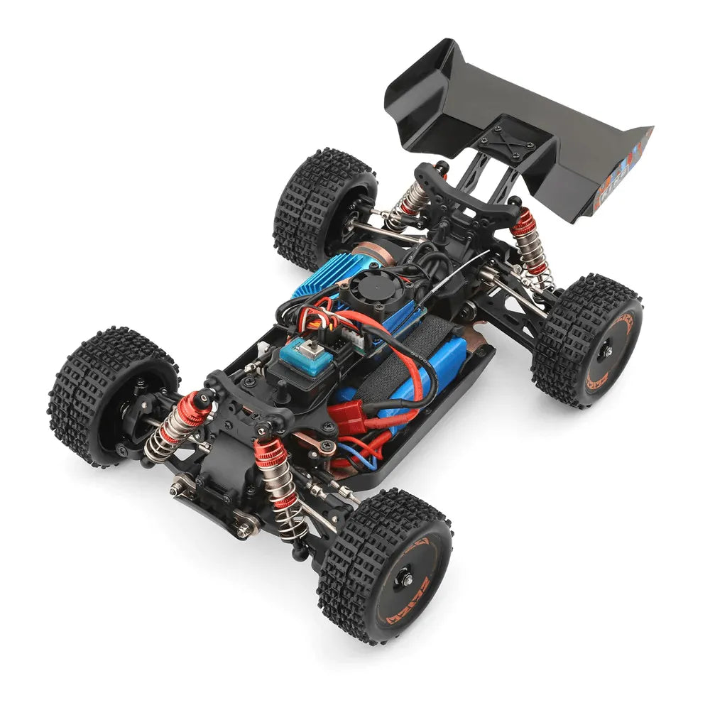 WLtoys 184016 High-Speed 75km/h Electric 4WD 2.4G Brushless Racing RC Car: Perfect for Off-Road Drifting - Makerfire