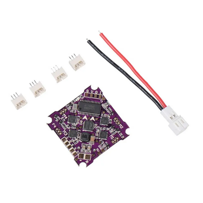 JHEMCU Play F4 Whoop Flight Controller 25.5x25.5mm AIO OSD BEC & Built-in 5A BL_S 1-2S 4in1 ESC for Whoop RC Drone FPV Racing
