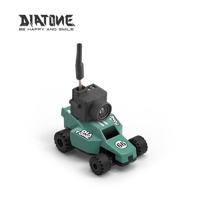 Diatone Q33 Karting 1/76 2.4G 33mm Distancia entre ejes Mini RC Car 60mins Versión de larga duración de la batería