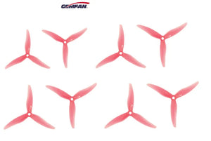 GEMFAN HURRICANE 51477 3 BLADE PROPELLER (Pack of 8) - Makerfire