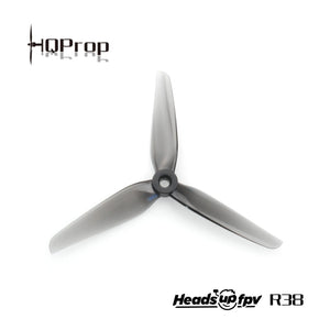 HQProp HEADSUP FPV R38&nbsp; 5.1x3.8x3&nbsp;Racing Propeller(Pack of 8) - Makerfire