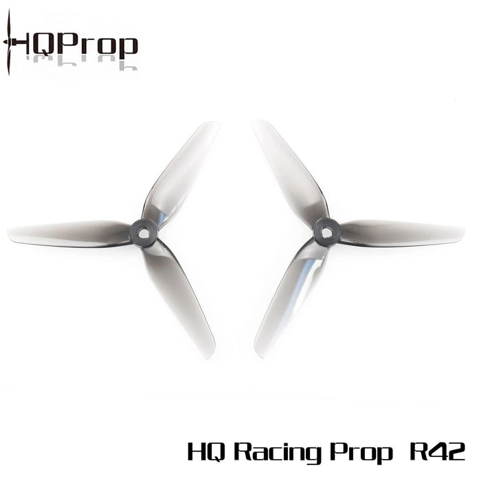 HQProp R42 5.1x4.1x3mm レーシング プロペラ - グレー (16 個入りパック)
