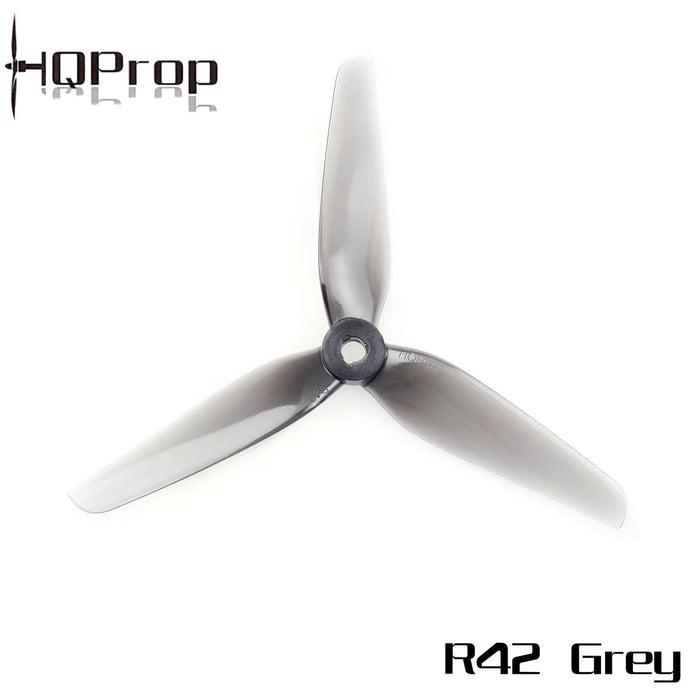 HQProp R42 5.1x4.1x3mm レーシング プロペラ - グレー (16 個入りパック)