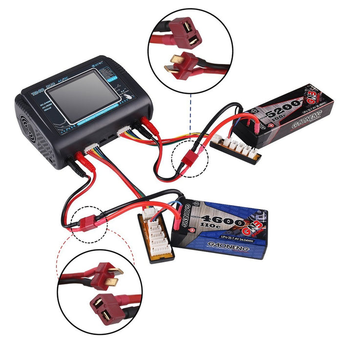 HTRC T240 LiPo Charger AC/DC 150W/240W Dual Balance Charger AC DC 