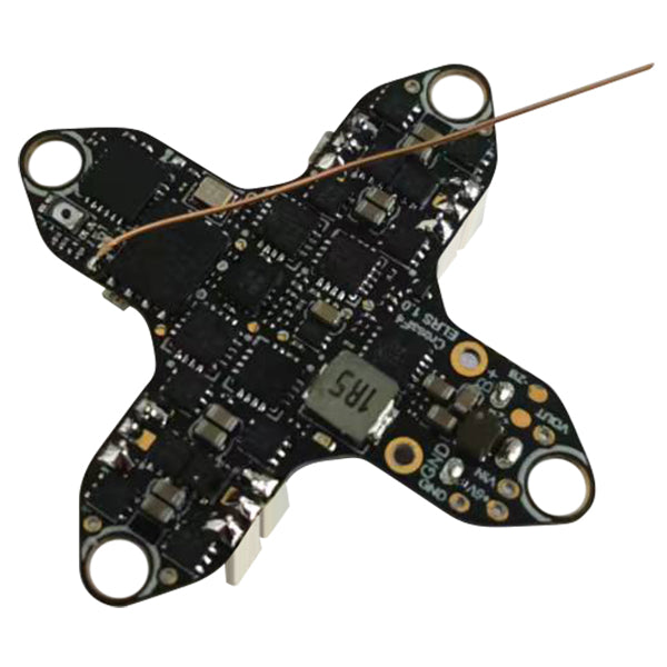 Happymodel CrossF4 ELRS 1-2S Flight Controller for Tinywhoop with BMI270 IMU and Serial UART ELRS V3.0 Receiver - Makerfire