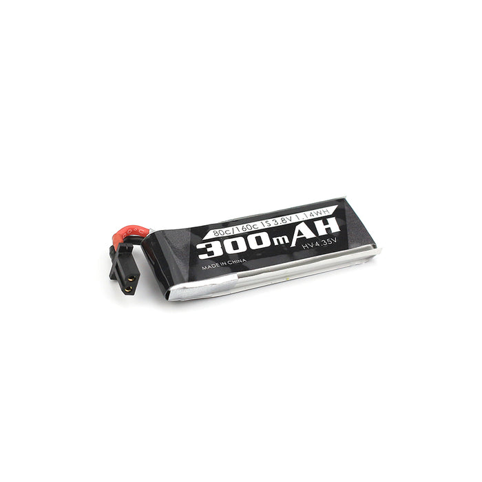 EMAX Nanohawk Spare Parts 1S 300MAH 80C 4.35HV Battery (2pcs)