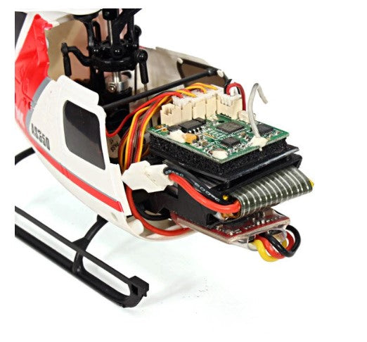 XK K123 6CH Brushless AS350 Scale RC Helicopter BNF Compatible with FUTABA S-FHSS